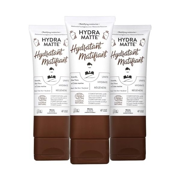 Crème Hydratante Visage Monsieur BARBIER Lot de 3 Crème Jour et Nuit