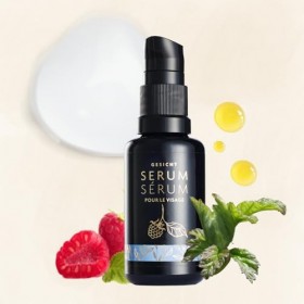 PHYTOMED | Sérum pour le visage avec hyaluron | Eau de rose bio & extraits de bourgeons | 30 ml | Hydratant | Lissant | 100% 