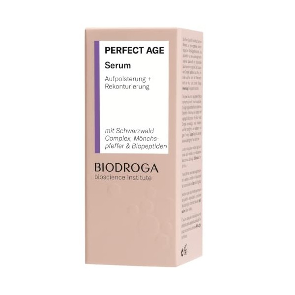Biodroga Sérum Anti-âge Perfect Age 15 ml - Soin de la peau - Sérum visage anti-rides Skincare Soin Bioscience Institut