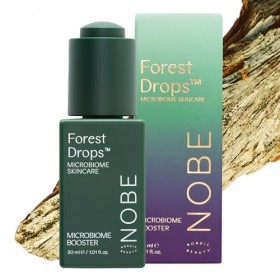 NOBE Forest Elixir Microbiome Booster 30 ml - Sérum de soin nordique certifié Ecocert - Booster hautement concentré pour soin