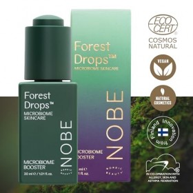 NOBE Forest Elixir Microbiome Booster 30 ml - Sérum de soin nordique certifié Ecocert - Booster hautement concentré pour soin