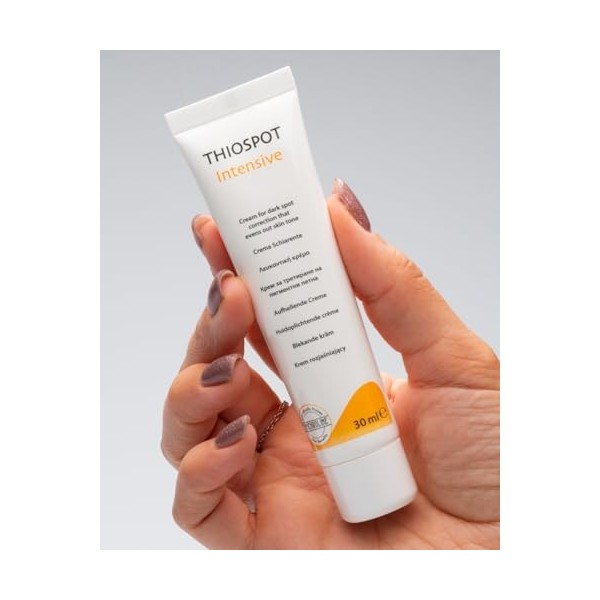 Synchroline - Thiospot Intensive Cream 30 Ml Crème Visage Anti-Taches Dépigmentante Éclaircissante et Uniformisante, Made In