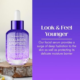 The Beauty Elixir Beauty Elixir Sérum au collagène et aux peptides pour le visage : traitement anti-âge, hydratant et réparat