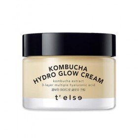 Telse Kombucha Teatox Crème, Raffermissante Hydratation Profonde du Visage, Vegan, Hydrate et Adoucit la Peau, 50 ml