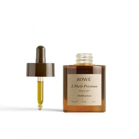 LHUILE PRÉCIEUSE - Sérum Visage Anti-Âge et Anti-Oxydant Bio - Figue de Barbarie & Argan - Hydratant, Nourrissant, Éclat Pea