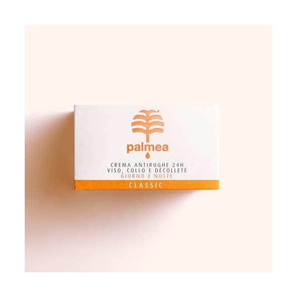 Palmea Crème anti-rides visage et cou 24 heures 50 ml