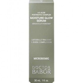 DOCTOR BABOR Microbiomic Moisture Glow Sérum pour le visage 30 ml , sérum végétalien pour le visage avec postbiotiques, acid