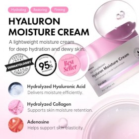 Hanskin - Real Complexion Hyaluron Moisture Cream - 50ml