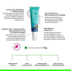 I.D. SWISS BOTANICALS - Sérum Hydratant profond riche en acide hyaluronique - Visage - Sans Silicone - Vegan - 30ml