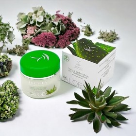 ISB - Crème ANTI-RIDES RESTRUCTURANTE "Aloe Bio" 100 ml - Avec Aloe Vera et eau thermale de l’île d’Ischia