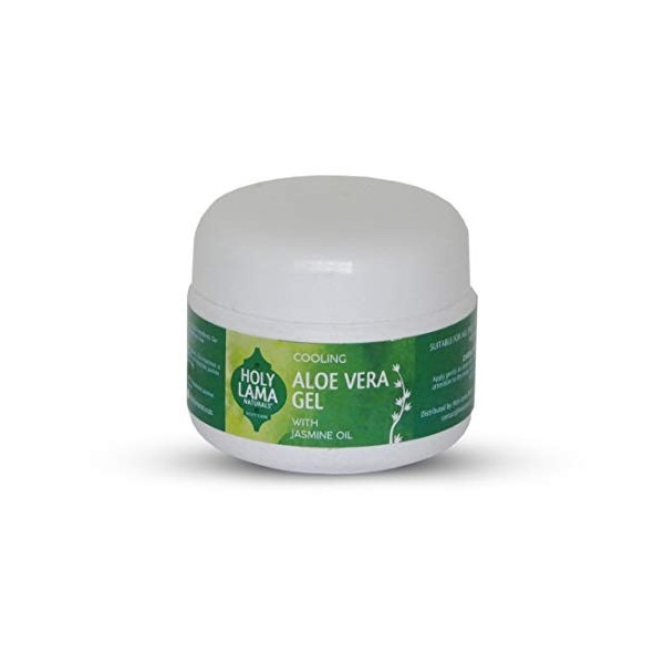Gel dAloé Vera au Jasmin 250g hydratation intense | Holy Lama Crème Jour et Nuit