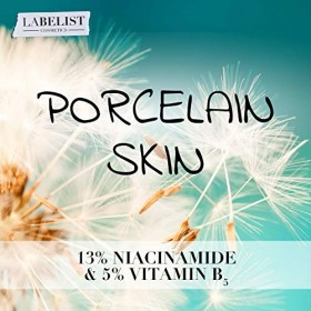 Labelist | Sérum pour le visage Blur Elixir | 30 ml | Réduit les taches | Unifiez le ton | Minimiser les pores | Niacinamide 
