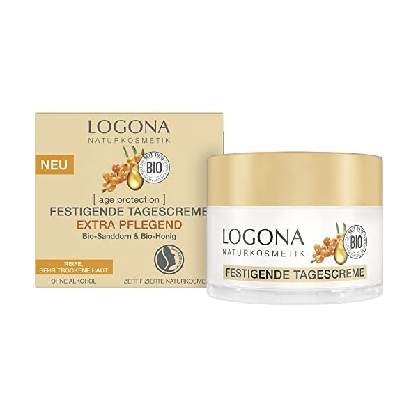 LOGONA AGE PROTECTION CREMA DIA REAFIRMANTE – soin conçu pour une utilisation régulière, peut être utilisé régulièrement selo