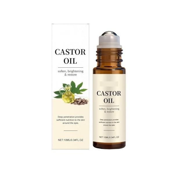 Huile for Les Yeux - Réduit Les Poches et Les Cernes, Illumine et Raffermit le Contour Des Yeux 5pcs 