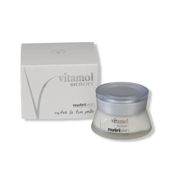 Crème pour la peau Vitamol Biosoft Nutri - 50 ml. Nourrissante, régénérante pour les peaux sèches