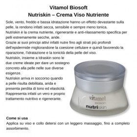 Crème pour la peau Vitamol Biosoft Nutri - 50 ml. Nourrissante, régénérante pour les peaux sèches