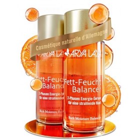 ARYA LAYA serum visage équilibrant lipides-hydratation classique 2x50ml I Serum 2 phases, tous types de peaux, spéc. sèches, 