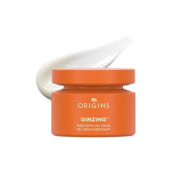 Origins GinZing Energizing Gel Cream | Soin hydratant pour le visage pour un teint éclatant | Contient de la vitamine C, de l...