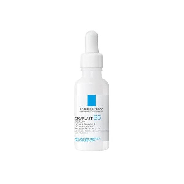La Roche-Posay - Cicaplast B5 - Sérum Visage Innovation Ultra-Réparateur - Vitamine B5 10%, Acide hyaluronique, HEPES exfolia...