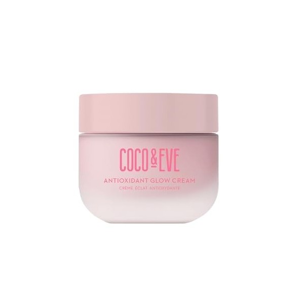 Crème éclat antioxydante Coco & Eve Contient de la niacinamide, de lacide hyaluronique et du céramide pour nourrir, protéger