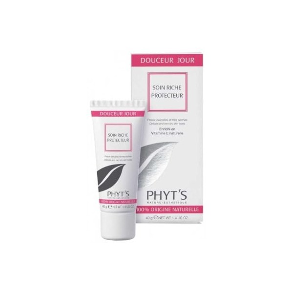 Phyts Douceur Jour Soin Riche Protecteur Bio 40 g
