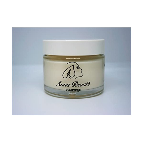 ANNA BEAUTÉ® Crème Anti-Âge BIO – Soin pour Corps & Visage Hydratant à base d’extrait d’Aloe Vera et d’Huile de Jojoba – Pour