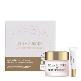 Bella Aurora Splendor Sensiderm Crème contour des yeux réparatrice anti-âge 50 ml + 15 ml pour tous les types de peaux, même 