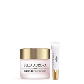 Bella Aurora Splendor Sensiderm Crème contour des yeux réparatrice anti-âge 50 ml + 15 ml pour tous les types de peaux, même 