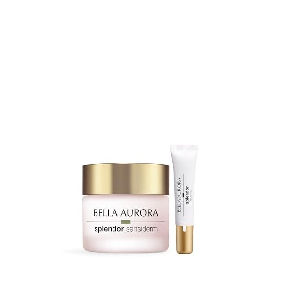 Bella Aurora Splendor Sensiderm Crème contour des yeux réparatrice anti-âge 50 ml + 15 ml pour tous les types de peaux, même 