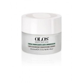 Olos Mattifying Rebalancing Cream, 1.7 oz - Face Cream for Oily Skin - Controls Sebum Production, Improves Skin Texture - Non