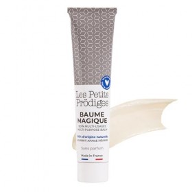 LES PETITS PRODIGES Baume Magique Multi Usages - Visage, Levres, Mains & Corps - Demaquillant, Soin Nourrissant & Réparateur,