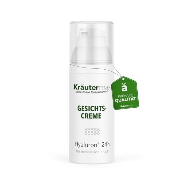 Crème à lacide hyaluronique pour le visage 1 x 50 ml