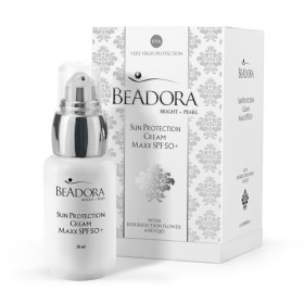 BeAdora – Sérum visage anti-taches hyperpigmentation 30 ml MAXX SPF50 – Alpha Arbutin + Niacinamide + Chromabright, vitamine 