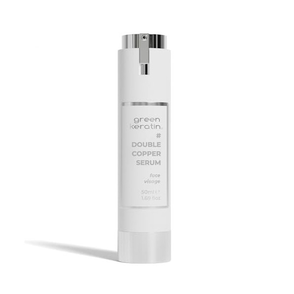 Green Keratin - DOUBLE COPPER PLASMA - Sérum pour le visage, 50ml Crème Jour et Nuit