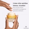 Dr Pierre Ricaud Crème Riche Nutrition Intense et Réconfort - Creme pour le Visage aux Omégas 3, 6, 9 et Écorce d’Érable - So