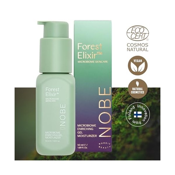 NOBE Forest Elixir® Microbiome Enriching Gel hydratant 50 ml