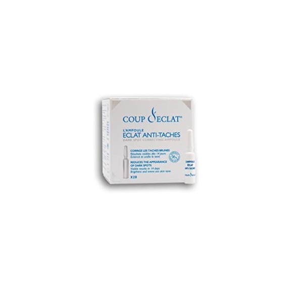 COUP D’ECLAT® - AMPOULES ECLAT ANTI TACHES - 28 ampoules