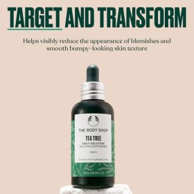 The Body Shop Tea Tree Sérum Solution quotidienne purifiant pour peaux grasses et tachées 50 ml