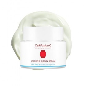 Cell Fusion C Post Alpha Calming Down Cream, crème hydratante pour peaux sensibles et irritées, 50 ml