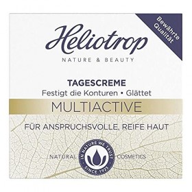 Heliotrop Crème de jour anti-âge pour peaux matures exigeantes - Soin du visage à lextrait de ginkgo et à lhuile de noix de