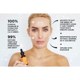 Obsession déclat - Sérum étoilé à la Vitamine B5 et acide hyaluronique Traitement anti-âge TRÈS CONCENTRÉ Pour une hydratati