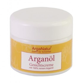 Huile dargan biologique et huile de pépins de figue de Barbarie Crème pour le visage Crème de jour ArgaNatur 50 ml ? Crème v