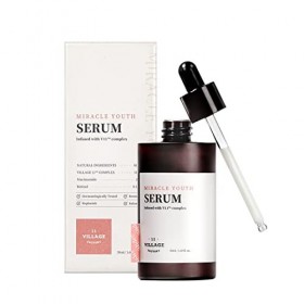 [VILLAGE 11 FACTORY] MIRACLE YOUTH SERUM 50ml Soin corée - Sérum Premium au Rétinol & Niacinamide - Elasticité & fermeté - 