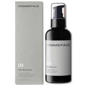 HOMMEFACE Hydratant quotidien pour le visage pour homme, beurre de karité, lavande et feuille darbre à thé, antioxydants et 