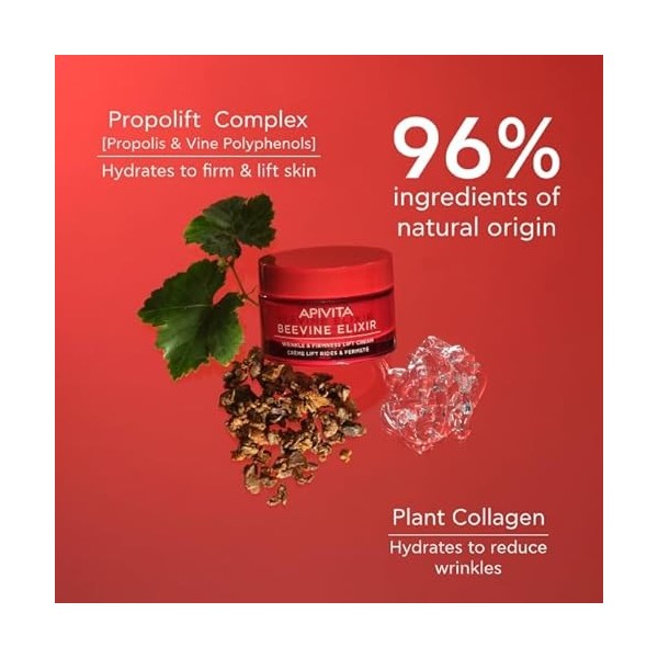 Apivita Beevine Elixir Crème Lift Rides & Fermeté Texture Légère 50ml