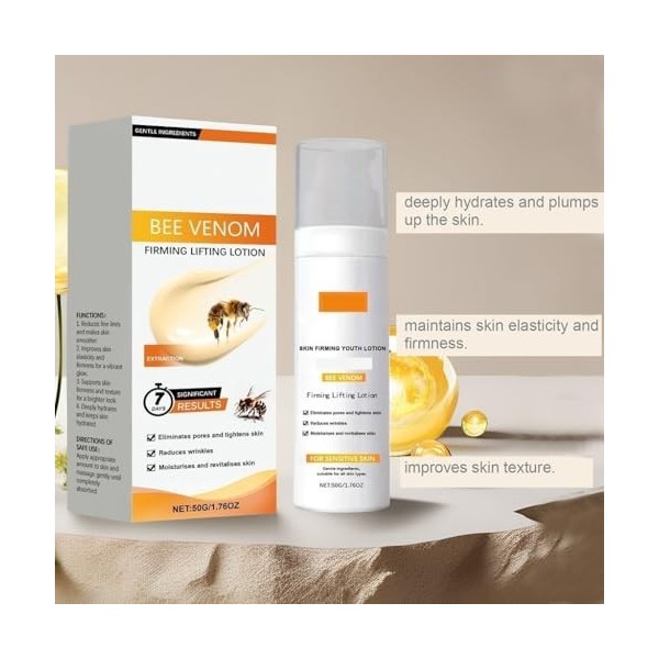 Lotion Essence - Éclaircit Le Teint Terne, Maintient Lhydratation, Réduit Les Ridules, Améliore Lélasticité 5pcs Crème Jour ...