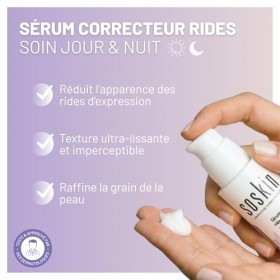 Soskin - Sérum Correcteur Rides - Lisse l’Apparence des Rides et Ridules - Améliore la Fermeté et la Texture de la Peau - Tei