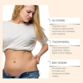 Huile raffermissante au venin d’abeille, crème réparatrice pour la peau, hydratant anti-rides naturel, sérum éclat raffermiss...