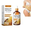 Huile raffermissante au venin d’abeille, crème réparatrice pour la peau, hydratant anti-rides naturel, sérum éclat raffermiss...