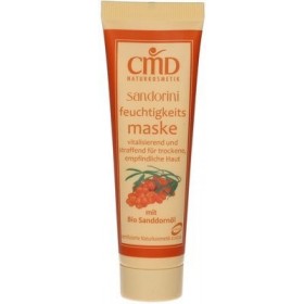 CMD Sable orini Crème hydratante Lot de 2 2 x 50 ml Crème pour le visage avec Argousier Bio Bio, vegan, cosmétique naturel